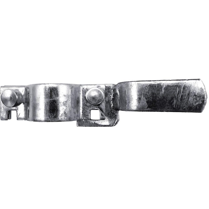 Jake Sales 1-7/8" x 1-7/8" Chain Link Fence Gate Fork Latch - Fence Gate Latch - Galvanized Fence Gate Latch with Hole for Padlock - Image 5